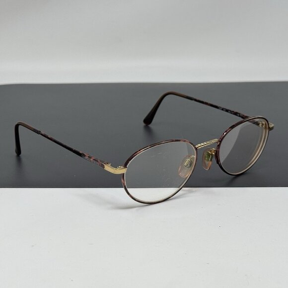 Vintage GIORGIO ARMANI Eyeglasses 222 721 Wire Frame Oval...